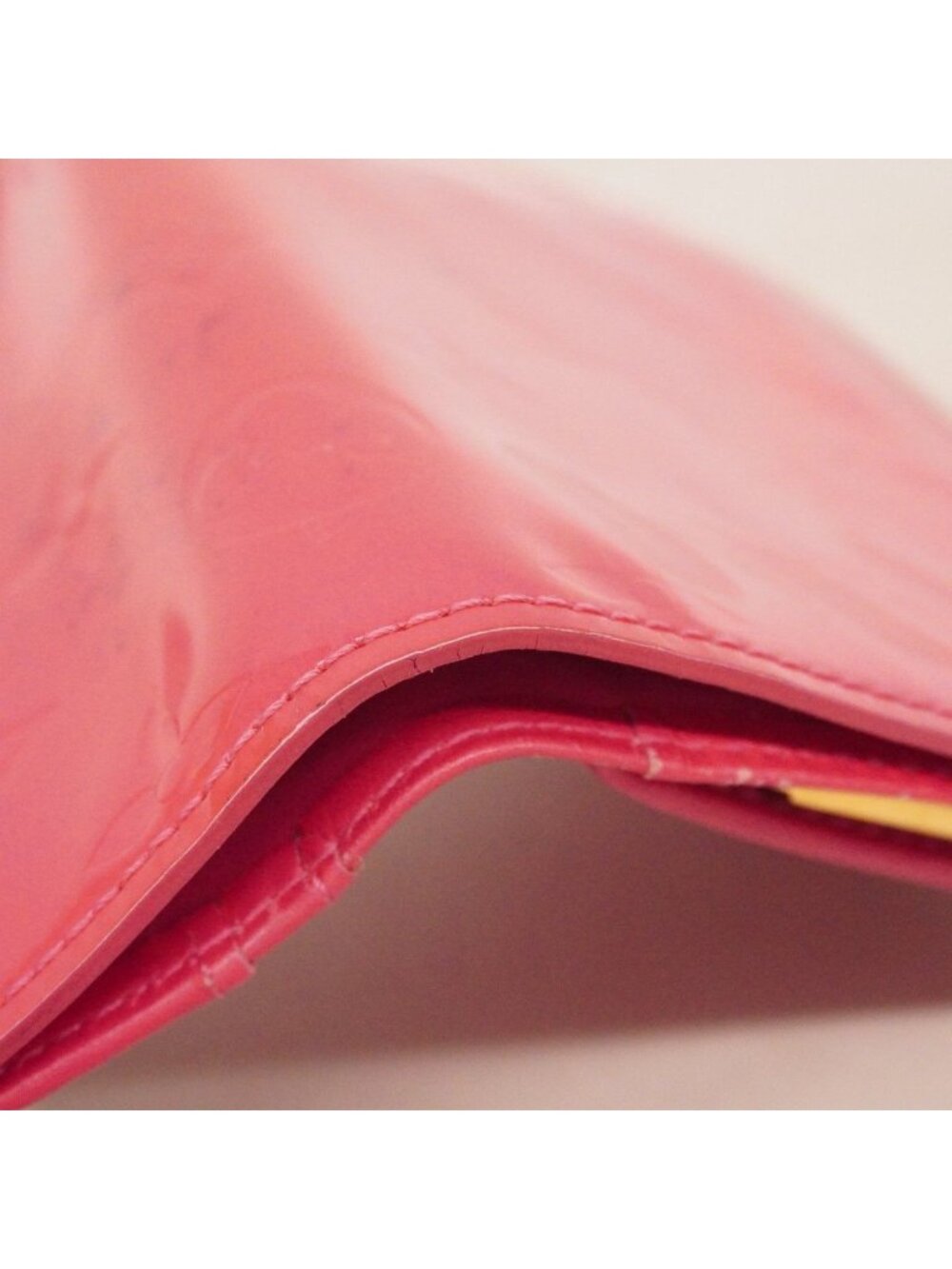 Louis Vuitton Wallet Vernis Portomonevie Viennois Fuchsia Pink - Picture 7 of 10